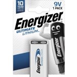 Energizer Ultimate Lithium 9V 1ks EL005 – Hledejceny.cz