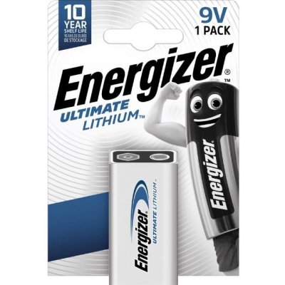 Energizer Ultimate Lithium 9V 1ks EL005 – Hledejceny.cz