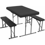 SPRINGOS GF0097 Pivní set pro 6 osob, 105x65 cm, černý – Hledejceny.cz