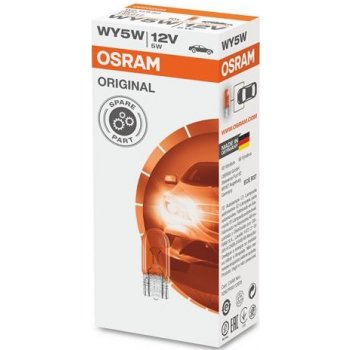 Osram Standard oranžová WY5W W2,1x9,5d 12V 5W 10ks
