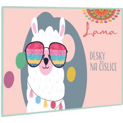 Karton P P Desky na číslice Lama – Zboží Dáma