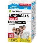 Swiss NatureVia Laktobacily 5 Imunita 33 kapslí – Hledejceny.cz