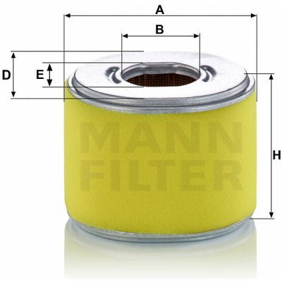 MANN VZDUCHOVÝ FILTR C 10 016 – Hledejceny.cz