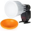 Příslušenství k bleskům Lambency Difuzér typu Lightsphere P1 pro hlavici blesku 62–65 mm x 39–42 mm