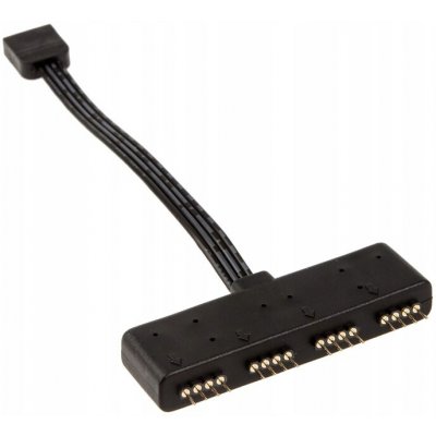 AKASA RGB LED splitter, 4-pin – Zboží Živě