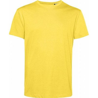 Měkké unisex tričko z odolné organické bavlny B&C žlutá pastelová BCTU01B