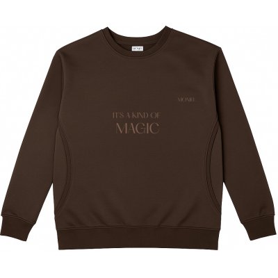 Moniel kojící mikina It's a kind of MAGIC krátká Basic Chocolate – Hledejceny.cz