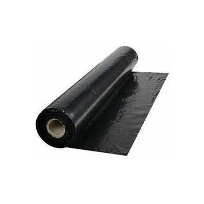 Fólie stavební PVC černá separační, tloušťka 0,10 mm, návin 25x4m (100m2/bal) – Hledejceny.cz