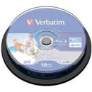 Verbatim BD-R 25GB 6x, printable, cakebox, 10ks (43804)