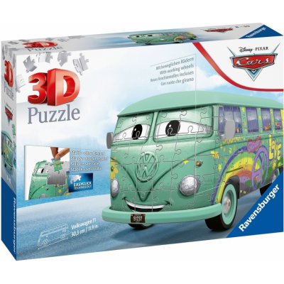 Ravensburger 3D puzzle Fillmore VW Disney Pixar Cars 162 ks – Zboží Mobilmania