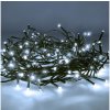 Vánoční osvětlení Solight LED vánoční venkovní řetěz 10m 8 funkcí studená bílá 1V06-W