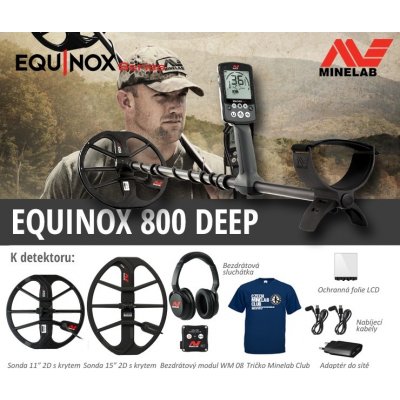 Minelab Equinox 800 Deep – Zbozi.Blesk.cz