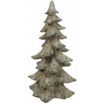 Hnědá dekorace vánoční stromek Christmas Tree 19*18*36 cm – Hledejceny.cz