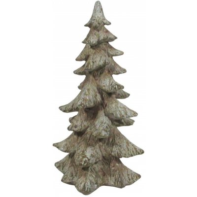Hnědá dekorace vánoční stromek Christmas Tree 19*18*36 cm – Hledejceny.cz