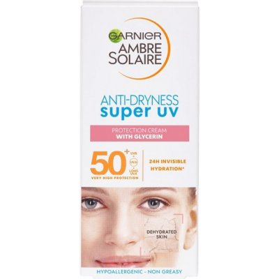 Garnier Ambre Solaire Sensitive opalovací krém SPF50+ 50 ml – Hledejceny.cz