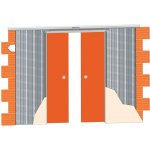 JAP 713 Emotive Line Komfort 2112 x 1870 x 125 mm SDK – Zboží Mobilmania