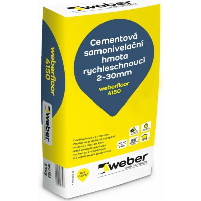 Hmota samonivelizační weber floor 4150 PRO – 25 kg – Hledejceny.cz