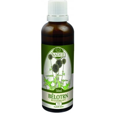 Naděje Bělotrn kulatohlavý T1 tinktura 50 ml – Hledejceny.cz