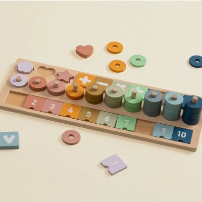 Atmosphera Dětské puzzle a počítadlo – Sleviste.cz