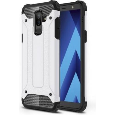 Pouzdro Armory odolné hybridní Samsung Galaxy A6+ 2018 - bílé – Zbozi.Blesk.cz