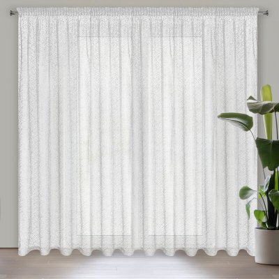 Takoy Záclona AMANDA se strukturou pavučiny 300 x 270 cm-HF-389957 | 300 x 270 cm – Hledejceny.cz