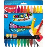 Maped Color'Peps Oil Pastels trojhranné 9864 24 ks – Zboží Mobilmania