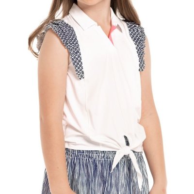 Lucky in Love Santa FE Glow Bandelier Tie Polo white – Zboží Dáma