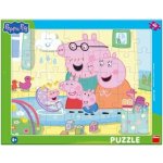 DINO Prasátko Pepa Sourozenci 40 dílků – Hledejceny.cz