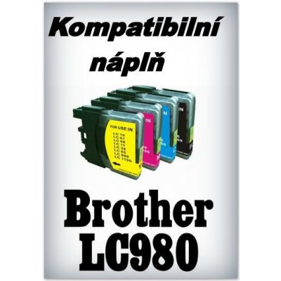 InkPower Brother LC1100Bk - kompatibilní