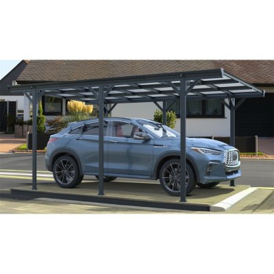 Riwall PRO RMCP 16 x 10 Anthracite přístřešek pro auto 5 x 3 m – Sleviste.cz