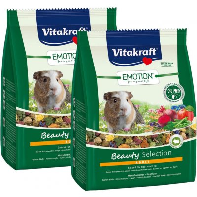 Vitakraft Emotion Beauty Selection Adult morče 2 x 1,5 kg – Zboží Mobilmania