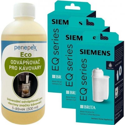 Siemens Brita Intenza TZ70003 3 ks + Penepex Eco univerzální odvápňovač 500 m – Hledejceny.cz