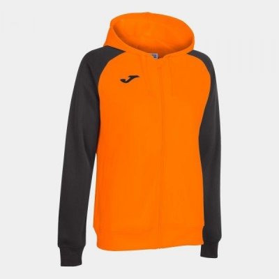 Joma Academy IV Zip Up hoodie Orange Black