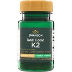 Swanson Vitamín K2 MK7 200 mcg 30 kapslí – Hledejceny.cz