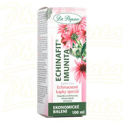 Dr. Popov Kapky bylinné Echinafit imunita 100 ml – Hledejceny.cz
