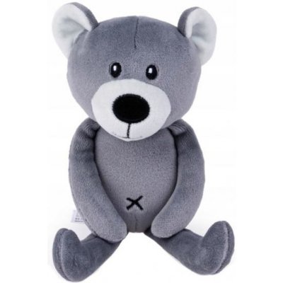 BalibaZoo dětská plyšová hračka/mazlíček Medvídek 19cm šedý