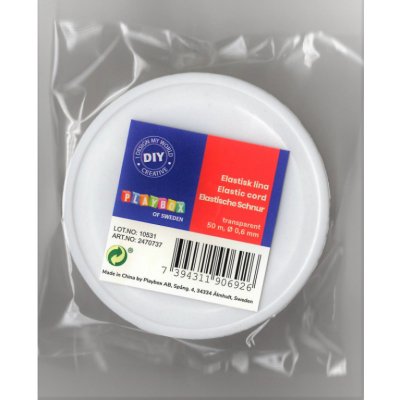 Elastický pružný silon 50m x 0,6mm – Zboží Dáma