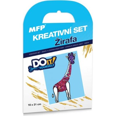MFP kreativní set Žirafa fóliová technika – Zbozi.Blesk.cz