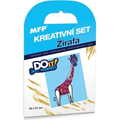 MFP kreativní set Žirafa fóliová technika – Hledejceny.cz