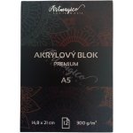 Artmagico Akrylový blok A5 12 listů 300 g/m2 – Zboží Dáma