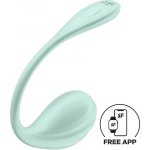 Satisfyer Smooth Petal - chytré vibrační vajíčko zelené – Zbozi.Blesk.cz