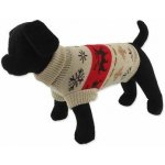 Dog Fantasy Winter Tale Vánoční pletený se soby – Sleviste.cz