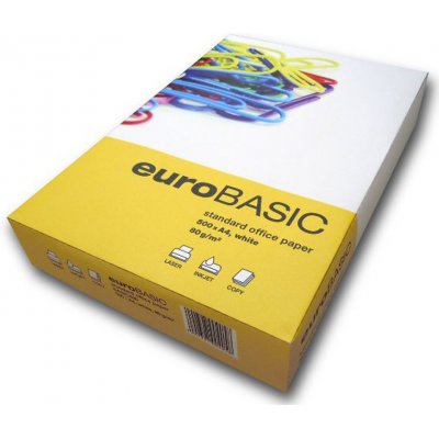 EuroBasic A4 80 g 500 listů – Zboží Mobilmania