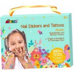 JRK KLADNO s.r.o. Nálepky na nehty a tetování Květiny – Zboží Dáma