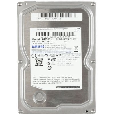 Samsung SpinPoint F1 RAID Class 320GB SATA II 3,5", HE322HJ – Hledejceny.cz