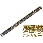TARRA PYROTECHNIK s.r.o. KONFETY 80 cm zlaté metalické – Zboží Dáma