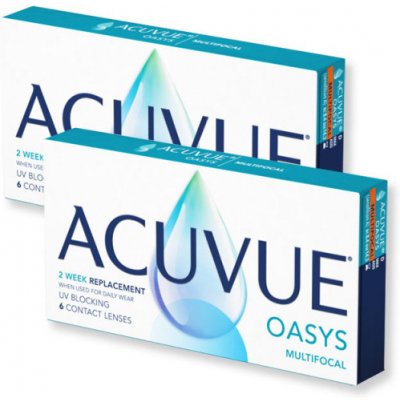 Johnson & Johnson Acuvue Oasys Multifocal 12 čoček – Zboží Mobilmania