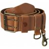 Pásek Fjallraven Equipment belt LEATHER COGNAC