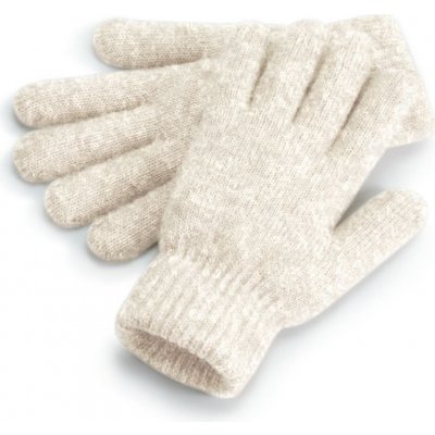 Beechfield rukavice B 387 pletené COT-530387zo999 melír mandlová – Zboží Mobilmania