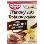 Dr. Oetker Cukr třtinový s mletým vanilkovým luskem 8 g – Zboží Dáma